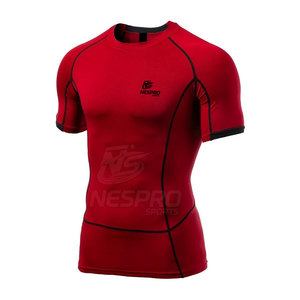 Vêtements de gymnastique et de fitness nouvel arrivage d'éruptions cutanées à manches courtes pour hommes prix bon marché conception personnalisée éruption cutanée à manches courtes pour hommes - Product Image 1