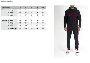 Vente en gros de vêtements de sport tech de haute qualité personnalisés de grande taille pour hommes ensemble de jogging survêtement pour hommes - Product Image 6