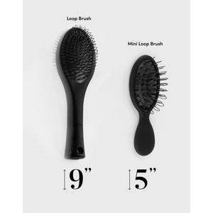 Compact Nylon <b>Detangle</b> Hairbrush Set-Ionic Massage Comb for Salon Use - Product Image 4