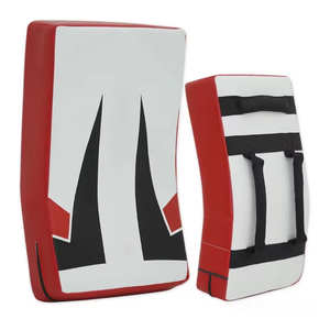 High Quality Kick <b>Punch</b> Muay Thai Boxing Training Shield Rubber Kick Boxing Pads with <b>Leather</b> Focus Hit Shield - Product Image 6