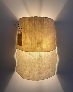 Vente en gros Abat-jour en toile de rotin suspendu au mur Style industriel asiatique moderne - Product Image 1