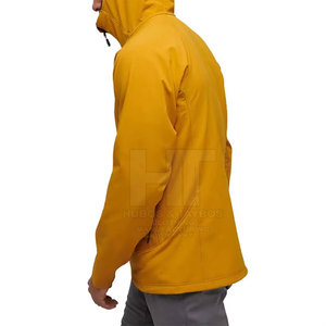 Prix bas Hommes Street Wear Vestes Softshell de haute qualité col montant avant Logo à capuche hiver Fabriqué au Pakistan pour la vente en ligne - Product Image 4