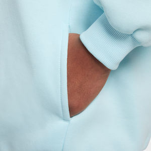 Sudadera con capucha de gran tamaño para niña con mangas largas y puños acanalados, sudadera de lana gruesa de 300gsm para deportes de invierno, Sudadera con capucha de talla grande para niñas - Product Image 5