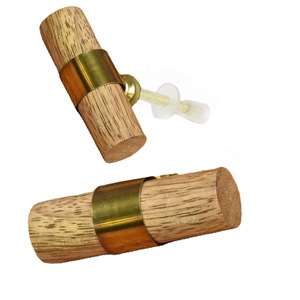 Boutons de barre en T modernes de luxe européen en gros en bois laiton tiroir porte armoire tirer poignées pour cuisine salle de bain salon - Product Image 2