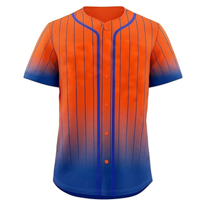 OEM 2025 Custom Baseball Jersey | Plus Size Anti-Bacterial Quick Dry Breathable <b>Mens</b> Sportswear Vintage <b>Printing</b> Design Baseball - Product Image 2