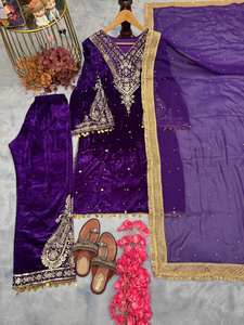 2025 última ropa Europea hermosos conjuntos de traje afgano diseño personalizado colección de ropa de fiesta de boda de alta calidad - Product Image 6