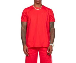 Conjuntos de dos piezas para hombre, camiseta sin mangas con borde crudo y pantalones cortos lavados con ácido, conjuntos de pantalones cortos personalizados y camisetas para hombre - Product Image 1