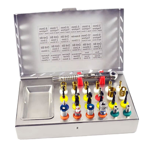 Kits d'expansion osseuse universels pour implants dentaires de base, ensemble d'instruments, manuel, revêtement en acier inoxydable de qualité allemande, CE - Product Image 4