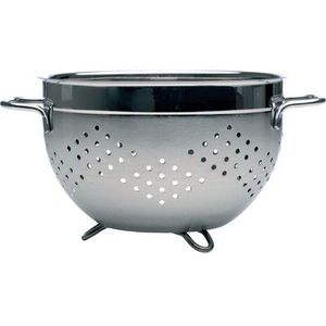 Colador de Acero Inoxidable para Cocina, Diseño Seguro, Fácil de Limpiar, Resistente al Calor, Malla Fina, Apto para Alimentos - Product Image 4