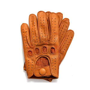 Gants de conduite en cuir pour hommes, vente en gros, haute qualité - Product Image 3