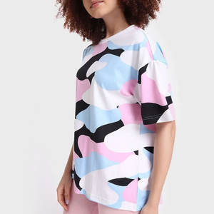 Summer Wear Dernier modèle T-shirt grande taille pour femmes T-shirt confortable pour femmes Vente en gros - Product Image 2