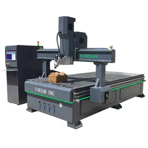 13% discount!4 axis Cnc Router Machine With 8 tools and Swing Head of FS1325 Woodworking Furniture ATC Wood Cnc Router