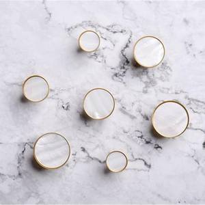 Perillas de puerta de metal de forma redonda de alta demanda rellenas de resina para herrajes de lujo, suministros interiores y exteriores, perillas para puertas - Product Image 3