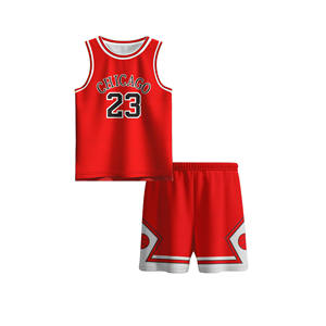 Ensemble de maillot de basket-ball pour hommes, ensemble respirant de maillot et de short pour l'entraînement d'équipe, vêtements de sport en maille, tenue d'entraînement - Product Image 1