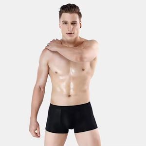 Calzoncillos bóxer transpirables cómodos personalizables de tiro alto para hombre, ropa interior sin costuras de punto sostenible hecha en Pakistán - Product Image 6
