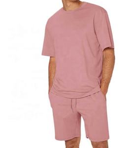 Conjunto de camiseta de verano 2025 para hombre, traje deportivo de dos piezas para hombre, conjunto de pantalones cortos de dos piezas de manga corta con estampado personalizado para hombre - Product Image 2