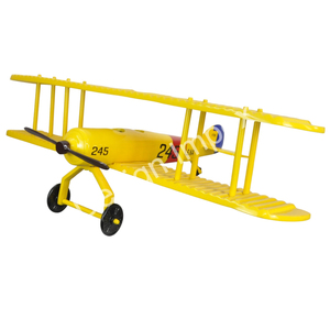 โมเดลเครื่องบินคลับบินได้เคลือบสีเหลือง245สำเร็จรูปผลิตล่วงหน้าที่มีคุณภาพไม่ซ้ำใครจากอินเดีย - Product Image 1