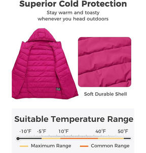 Chaqueta Acolchada Moderna para Mujer, Estilo Informal, Tejido Transpirable para Invierno, Resistente al Viento, con Cuello Alto Aislante - Product Image 4