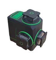 Niveau laser vert 3D de qualité industrielle, 12 lignes, avec précision de 1 mm/5 m et protection IP54 pour la construction - VENTE CHAUDE