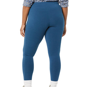 Nouveautés 2024 Leggings pour femmes avec logo personnalisé Leggings de service OEM à vendre Leggings pour femmes de couleur unie - Product Image 3