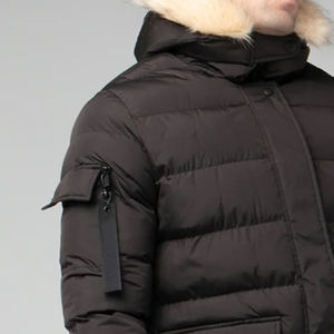 Chaqueta de Invierno Reversible para Hombre, Ecológica, con Relleno de Algodón, Logotipo Frontal Personalizado - Product Image 3