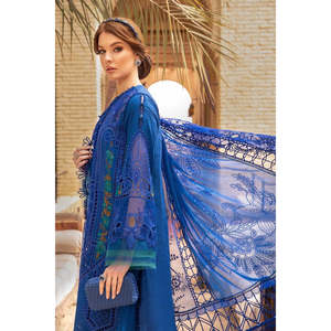 Ensembles de costumes pour femmes Maria.B Luxury Embroidered-D-2404-B TC-800, fabriqués en tissu de lawn de qualité supérieure - Product Image 5