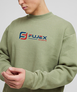 Sudadera de cuello redondo personalizada de fábrica para hombre, jersey de Color sólido, sudadera de comercio exterior para hombre, sudadera de manga larga - Product Image 1