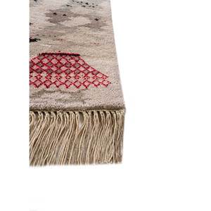 Tapis Manchaha en laine et soie de bambou noué à la main, motif géométrique, rectangulaire, pour couloir, salon d'adolescents, modèle Les-1831 - Product Image 4