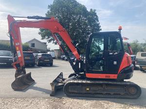 รถขุดดินขนาดเล็ก Kubota รถขุด KX080-4a2มือสองราคาไม่แพง - Product Image 4