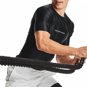 Rashguards BJJ MMA respirants, à séchage rapide, écologiques, en tissu polyester et élasthanne personnalisé, meilleur prix, vêtements de fitness à manches courtes - Product Image 2