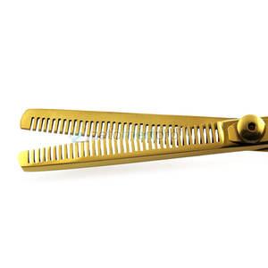 Tijeras de Entresacar Dobles Duraderas, Herramienta Ligera para Cortar el Cabello para un Peinado Fácil, Tijeras de Entresacar Dobles Afiladas - Product Image 6