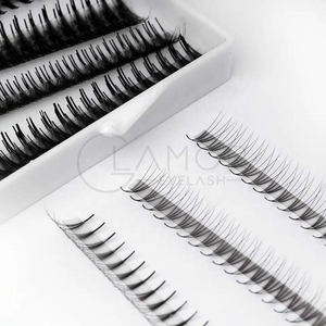 Fournisseurs de cils coréens Cils à base pointue Cils personnalisés 500 ventilateurs dans la boîte Volume ventilateurs préfabriqués Extensions de cils naturels - Product Image 5