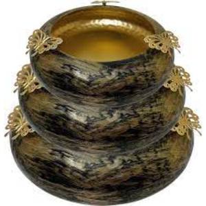 Poignées Urli en laiton de luxe moderne nouveau style en laiton pur Table décorative conception de moineau pour Festival vaisselle décor à la maison - Product Image 6