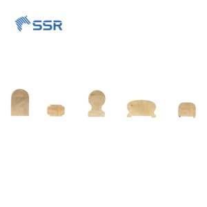 SSR Solid Wood Handrail Scantling Wooden Pillar Staircase Railing Components Structural Wood Profiles for Interior Construction - Product Image 3