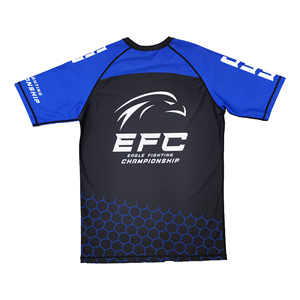 Ensemble Rashguard et Short de Combat à Manches Courtes Imprimé par Sublimation Personnalisé pour le Jiu Jitsu, le Grappling et les Sports de Combat OEM/ODM - Product Image 4