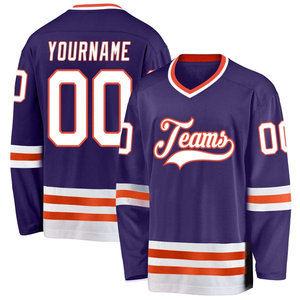 Jersey de hockey sobre hielo personalizado para hombre impresión por sublimación uniforme de hockey sobre hielo transpirable a prueba de viento para hombre 2025 - Product Image 1