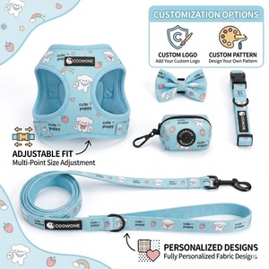 Toptan Özel Baskılı Köpek Yeleği, Ayarlanabilir Köpek Tasması ve Tasma Seti, Giydirilebilir Neopren Köpek Yeleği ve Tasma Seti - Product Image 1