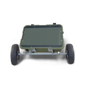 Système de radar à pénétration de sol 3D, détecteur de métaux, équipement de détection GPR sur châssis à roues pour les relevés sur le terrain - Product Image 1