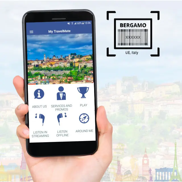 Top selling Access Code app with 22 audio including The Wonders of Bergamo local Cuisine for Companies that organize congresses