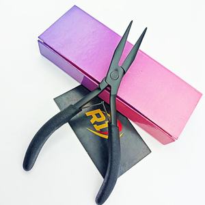 Professional Stainless Steel Hair Extension Pliers for Fusion <b>Tape</b> <b>Micro</b> Ring I-Tip Hair Extensions Salon Use - Product Image 2