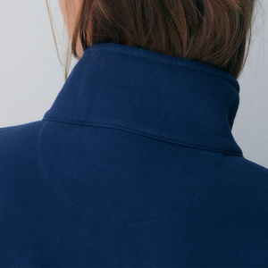 Nuevos Conjuntos Deportivos Cortos Azul Marino con Logotipo Personalizado al por Mayor, Conjuntos Deportivos de Sudadera para Mujer, Ropa Deportiva Transpirable de Alta Gama para Mujer - Product Image 6