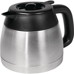 Cafetera Eléctrica EXQUISIT KA 6501 SW 800 W Negra con Jarra Térmica, Decoración de Acero Inoxidable, para 1L 4-8 Tazas - Product Image 5
