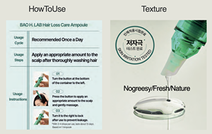 Ampolla de cuero cabelludo vegana natural para el cuidado de 7 días coreano, suero antipérdida para el crecimiento del cabello, tratamiento orgánico para el crecimiento del cabello - Product Image 4