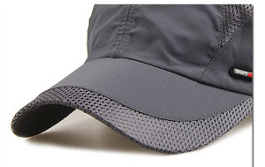 Venta al por mayor llano transpirable red al aire libre gorras de béisbol para verano malla deportes gorras de béisbol mujeres hombres - Product Image 3