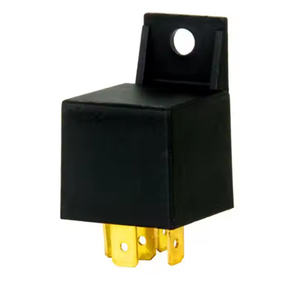 รีเลย์เริ่มต้นอัตโนมัติ12V 20A ไฟฟ้ากระแสตรง5ขาพร้อมที่ยึดซ็อกเก็ตเทียมสำหรับรถบรรทุกเรือพัดลมรถยนต์รีเลย์ยานยนต์ - Product Image 1