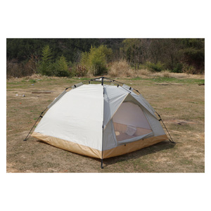 Tente de camping d'été pour 2 personnes, polyester 170T et sol en Oxford 210D, poteaux en aluminium, 200x200x145 cm - Product Image 1