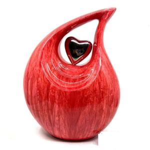 Black Teardrop Cremation <b>Urn</b> Nickel Plated <b>Small</b> Heart Premium Quality American Adult <b>Urns</b> <b>For</b> <b>Ashes</b> Metal Funeral Crafts - Product Image 2