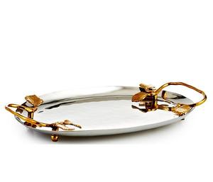 Hot Selling <b>Bowls</b> And Modern Design <b>Stainless</b> <b>Steel</b> Serving Tray - Product Image 5