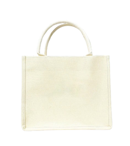 ถุงผ้าป่านหยาบใช้ซ้ำได้พร้อมดีไซน์ทันสมัยเป็นมิตรกับสิ่งแวดล้อมกำหนดโลโก้ได้เอง - Product Image 1