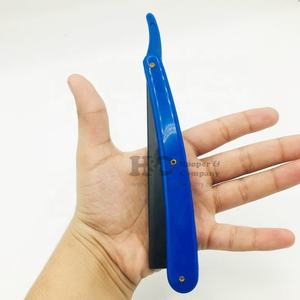 Nouvel arrivage Hooper Company Rasoir de barbier professionnel Lame en acier inoxydable Manche en plastique Rasoir durable de haute qualité pour hommes - Product Image 2